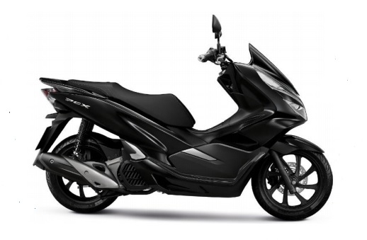 Honda PCX Black Plastic Parts NHA35M