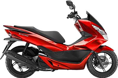 PCX (2014-2017) candy Rose Red Plastic Parts R340C