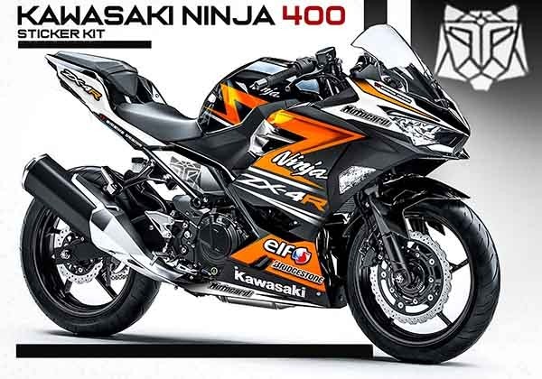 Kawasaki Ninja 400 Sticker Line